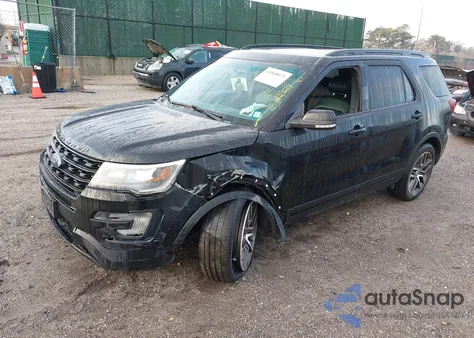 2017 Ford Explorer Sport from USA, damaged, VIN 1FM5K8GTXHGA53172